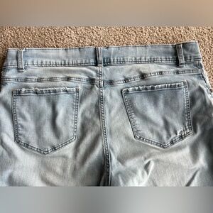 Riders by Lee 18W Light Blue Jeans Mid Rise Boyfriend